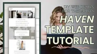 Haven &ndash; An Elegant Showit Website Template for Therapists