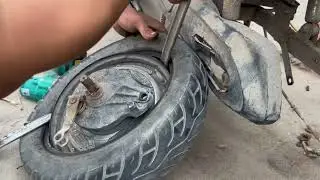 electric scooter rim damage