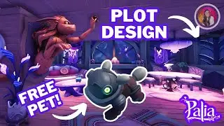 🔴Plot Design and FINALLY Getting my FREE Pet? | Palia