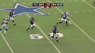 Willis McGahee and Leron McClain TD Runs vs Dallas (2008)