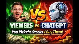 Can Viewers Beat ChatGPT in the Stock Market? (Real Money Portfolio Challenge)