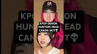 Kpop Demon Hunters Canon conversation?? #kpopdemonhunters #huntrix #cosplay #sajaboys