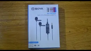 The Dual Head Lavalier Microphone Review - BOYA BY-M1DM