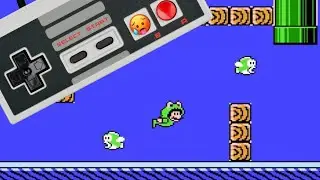 Super Mario Bros 3 Part 3 (Water Land) FROG SUIT SUCKS