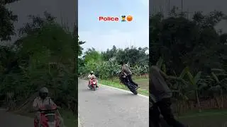 police MT15 Eastern😈☠️ MT Marjel Rider #short# viral #