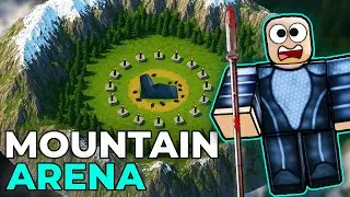 Roblox Голодные игры, но на СМЕРТЕЛЬНОЙ горе