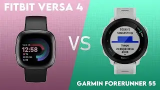 Fitbit Versa 4 vs Garmin Forerunner 55 Comparison