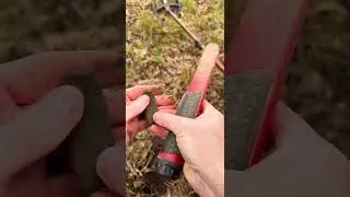 Винтажная помада, найденная во время поиска металла! #поискметаллистов