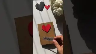 Easy Anniversary Card Ideas #handmadecard #diy #diycrafts #cards #diycardmaking @ArtCraftByTulsi