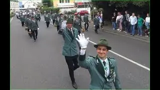 Schützenfest in Wevelinghoven 2018 -  Aufmarsch zur Montagsparade