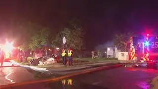 San Antonio family shares story of survival after home goes up in flames overnight