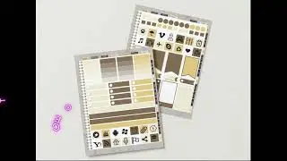 Leopard Monthly Digital Planner