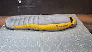 SeatoSummit Spark SpIV backpacking sleeping bag / 씨투써밋 스파크 sp4 백패킹 3계절 침낭