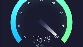 AT&T 5GE speed test