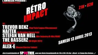 TREVOR BENZ - LIVE @ AMNESIA PUB CALAIS - [23H-00H] (RETRO IMPACT 13.04.2013)