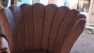 Como Tapizar silla Moderna De gajos