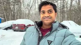 Car got stuck in snow🥶|| #viral #trending #snow 