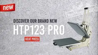 HTP123 Pro Clam Shell Heat Press with interchangeable Platens - The Magic Touch Canada