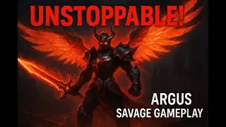 ARGUS FULL DAMAGE BUILD! 💥 Godlike Moments | MLBB 2025