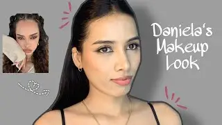 KATSEYE Daniela&rsquo;s Makeup | Fox Eye Liner + Korean Makeup Look