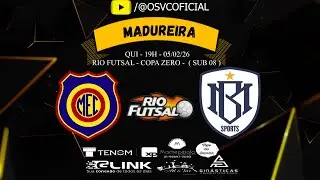 Мадурейра против MB Sports &ndash; до 8 лет &ndash; Рио-футзал &ndash; Copa Zero &ndash; 02.05.26 &ndash; четверг &ndash; Live