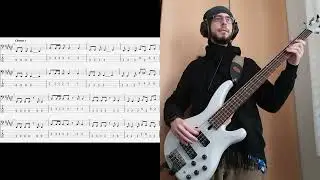 Iced Earth - Watching Over Me [Bass Cover + Tabs]