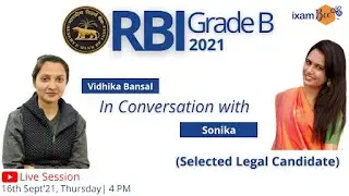 Success Story | RBI Legal Success Story 2021 | Selected Candidate | Sonika