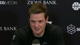 Will Hardy PostGame Interview | Utah Jazz vs Cleveland Cavaliers