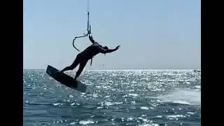Unhooked Frontroll to Blind - Kitesurfing Tricks