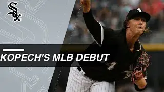 Kopech K's 4 over 2 scoreless innings in MLB debut
