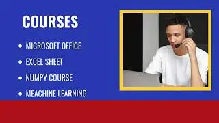Data Analytics | Microsoft Office | Excel Sheet | Numpy Course | Meachine Learning