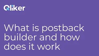 What is postback builder and how does it work