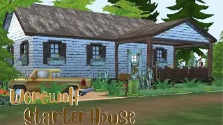 Werewolf Starter House || The Sims 4 Werewolves: Speed Build