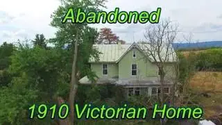 Come Explore With Me Abandoned & Abused Victorian House 1910 Filmed w DJI Inspire 1 & Osmo