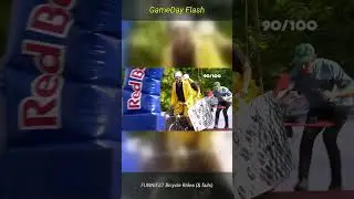 Cowboys vs  Rain Gear Guitar Bike Obstacle Triumph!