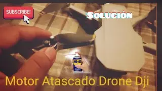 Motor H&eacute;lices amarrado Drone #djiminise  (Solucionado)