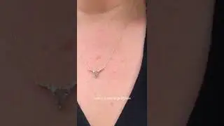 Unique Salt and Pepper Diamond Necklace