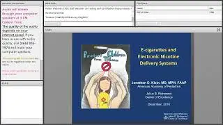 Preventing e-Cigarette Poisonings among Children and Youth: Policy and Practice - December 14, 2016