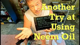 Trying cold-pressed neem oil against mites in ANC worm bin - vermicompost