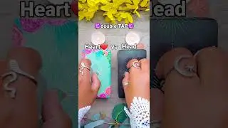 his HEAD vs his HEART (see 📍comment) ##pickacard #tarot