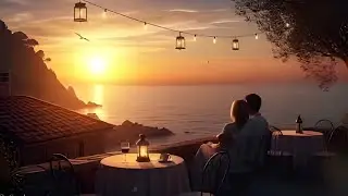 Romantic Italian Sunset Café • World Fusion Love Melody