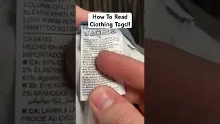 Decoding Clothing LABELS: Your Ultimate Ironing Guide! #shorts #short