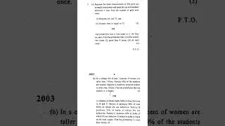 Ba(hons)Economics Sem1 Statistics Past Year Questions #pastyearquestions#baeconomics #statistics#pyq