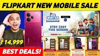 Flipkart New Mobile Sale 2025 - 10 Best Smartphone Deals | Crazy Deals 🔥