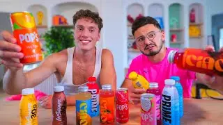 On teste toutes les Boissons des Youtubeurs (d&eacute;sol&eacute; Squeezie &hellip;)