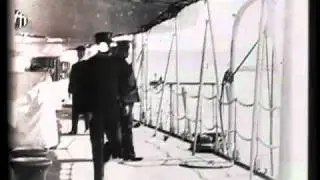 Admiral Dewey receiving the Washington and New York committees