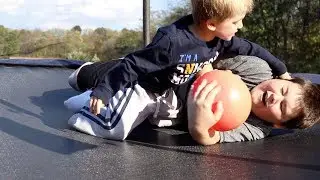 CHAOS ON THE TRAMPOLINE!