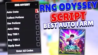RNG Odyssey Script / Hack - Auto Farm, Auto Crate, Get All Codes