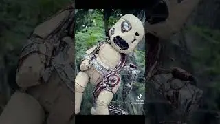 creepy baby doll inspired me to make robot art