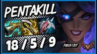 Samira ADC vs Kaisa - [ PENTAKILL ] KR Grandmaster- Patch 13.17 - Season 13